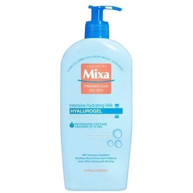 Mixa Hyalurogel Хидратиращо мляко за тяло за интензивна хидратация x400 мл