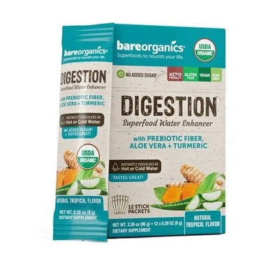 Билкова смес за подобряване на храносмилането х12 сашета Bare Organics