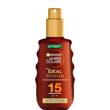Garnier Ambre Solaire Ideal bronze Слънцезащитно олио за усилване на тена SPF15 х150 мл