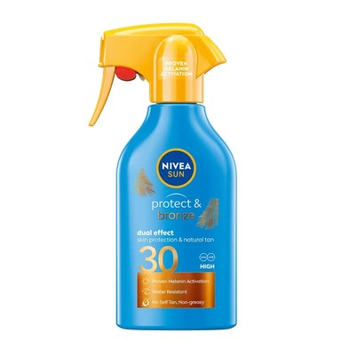 Nivea Sun Protect and Bronze Слънцезащитен спрей SPF30+ х270 мл