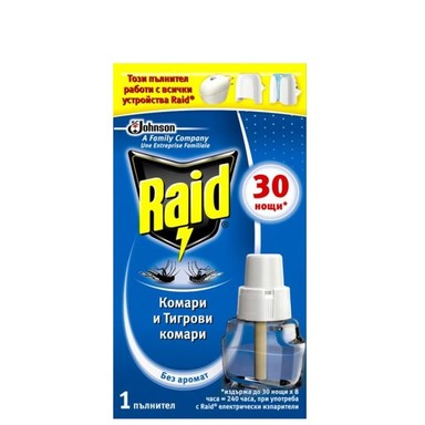 Raid Пълнител за електрически изпарител против комари x21 мл