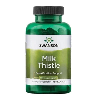 Бял трън за детоксикация на черния дроб х100 капсули Swanson