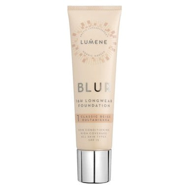 Lumene Vegan Blur Дълготраен фон дьо тен SPF15 №1 classic beige х30 мл