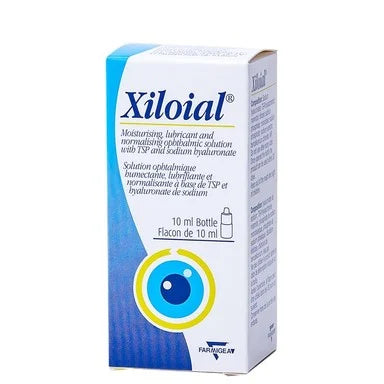 Xiloial Овлажняващи капки за очи 2% х10 мл Naturpharma