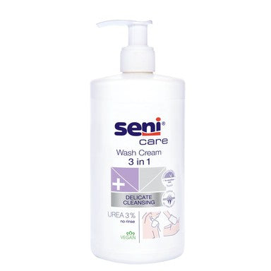 Seni Care Измиващ крем за тяло 3в1 х500 мл