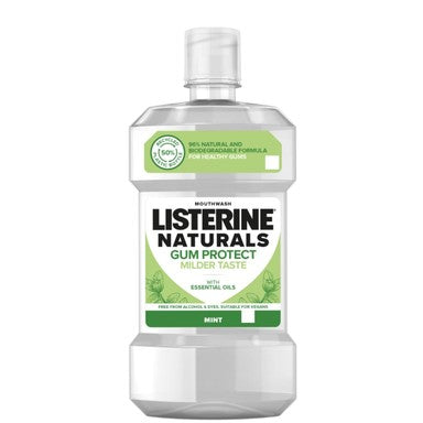 Listerine Naturals Gum Protect Вода за уста х500 мл