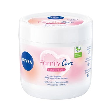 Nivea Family Care Успокояващ крем за чувствителна кожа x450 мл