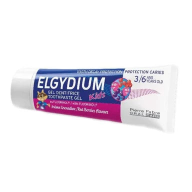 Elgydium Kids Гелообразна паста за зъби за защита от кариес 3-6 години горски плодове x50 мл
