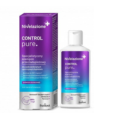 Farmona Nivelazione Control pure Шампоан при упорит пърхот и раздразнен скалп х100 мл