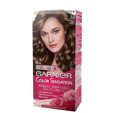 Garnier Color Sensation Боя за коса 5.0 блестящо светло кестеняво