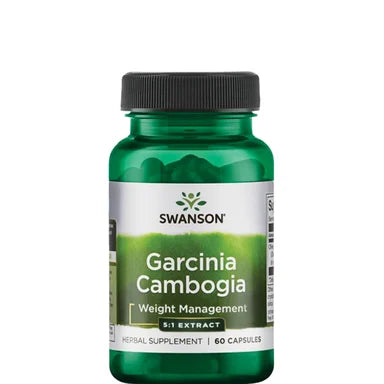 Гарциния Kамбоджа за контрол на апетита и поддържане на нормално тегло x60 капсули Swanson