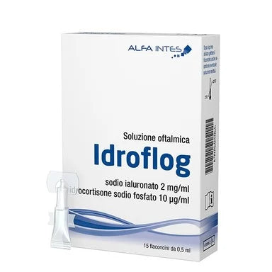Idroflog Офталмологичен разтвор 15 флакона х0.5 мл