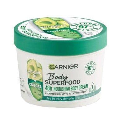 Garnier Body Superfood Крем за тяло с авокадо за суха и много суха кожа x380 мл