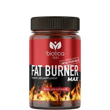 Fat Burner Max за контрол на телесното теглото х60 капсули Biotica