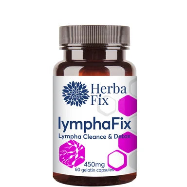 Lymphafix 450 мг за пречистване на лимфната система x60 капсули Herbafix