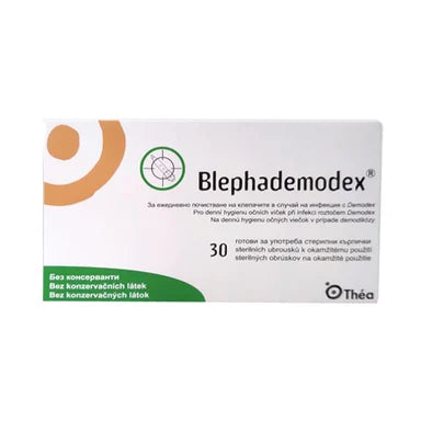 Blephademodex Стерилни кърпички за очи x30 броя Thea