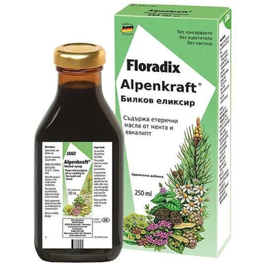 Floradix Alpenkraft Билков еликсир х250 мл
