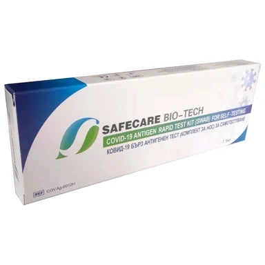 Safecare Bio-Tech Covid-19 Бърз антигенен тест комплект за нос за самотествуване
