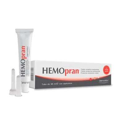 Hemopran Защитен ендоректален крем при хемороиди х35 мл