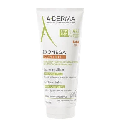 A-Derma Exomega Control Балсам за суха и атопична кожа х200 мл