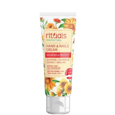 SOpharmacy Rituals Подхранващ крем за ръце и нокти с глицерин и невен х75 мл