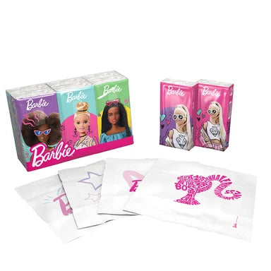 Clean Paper Barbie Носни кърпи 6 пакета х9 броя