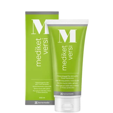 Mediket Versi Почистващ гел против разноцветен лишей и себорея х200 мл