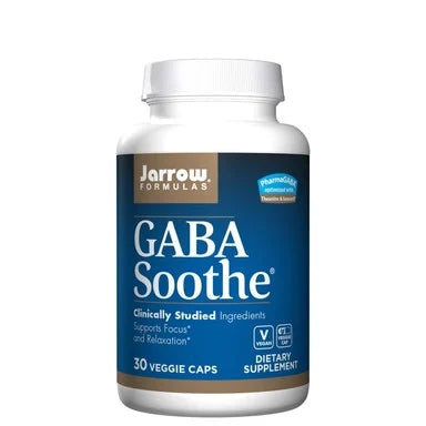Gaba Soothe Гама-аминомаслена киселина комплекс 100 мг х30 капсули Jarrow