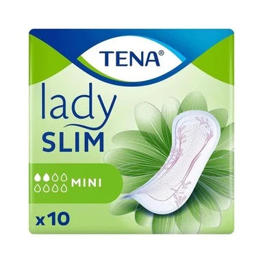 Tena Lady Slim Mini Урологични превръзки 2 капки 200 мл х10 броя