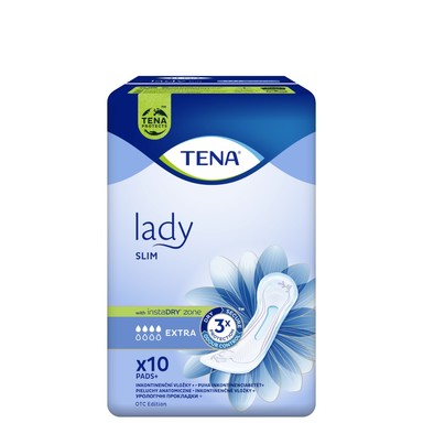 Tena Lady Slim Extra Урологични превръзки 4 капки 515 мл х10 броя