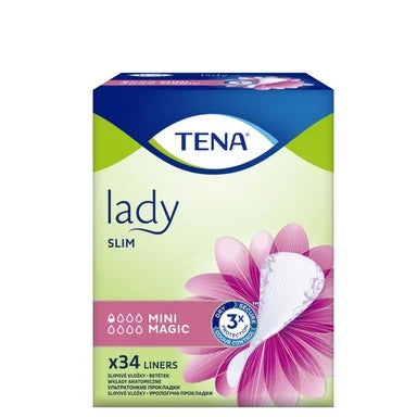Tena Lady Slim Ultra Mini Magic Урологични превръзки 1/2 капка 62 мл х34 броя