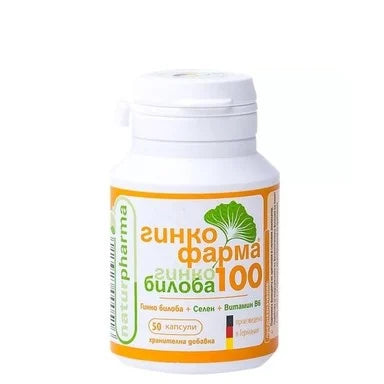Гинко Фарма 100 мг х50 капсули Naturpharma