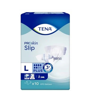 Tena Slip Plus Пелени за възрастни размер L х10 броя