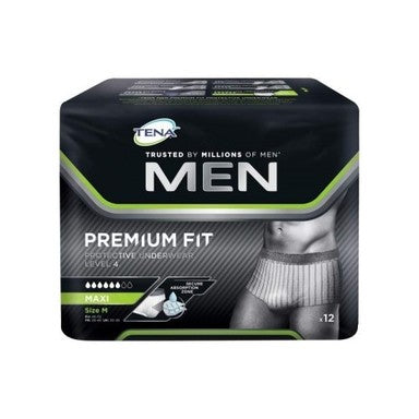 Tena Men Pants Maxi Защитно еднократно бельо за мъже ниво 4 размер S/M х12 броя