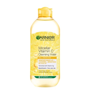Garnier Skin Naturals Vitamin C Почистваща мицеларна вода х400 мл