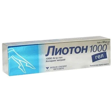 Лиотон 1000 гел х50 г Berlin-Chemie
