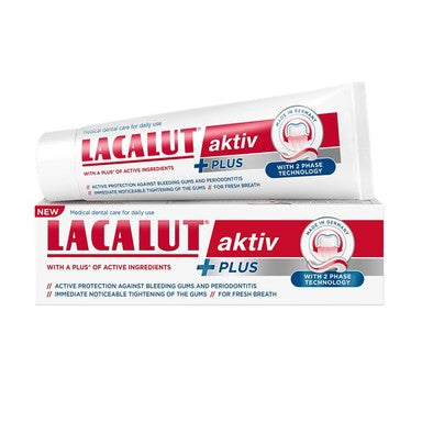 Lacalut Aktiv Plus Паста за зъби x75 мл