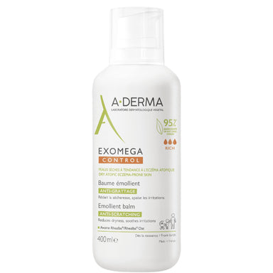 A-Derma Exomega Control Емолиентен балсам против разчесване х400 мл