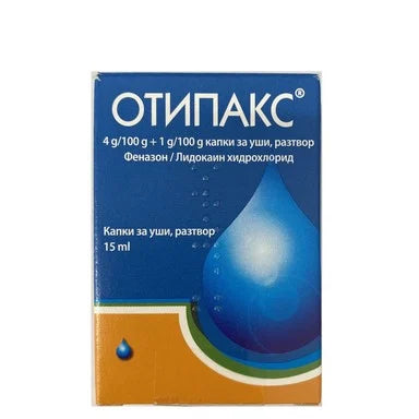 Отипакс капки за уши х15 мл Biocodex