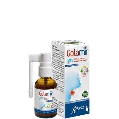 Golamir 2ACT Спрей при болка в гърлото х30 мл Aboca