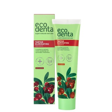 Ecodenta Green 2в1 Паста за зъби против зъбен камък x100 мл