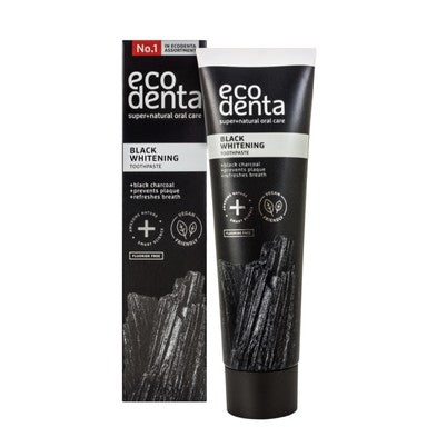 Ecodenta Expert Черна избелваща паста за зъби х100 мл