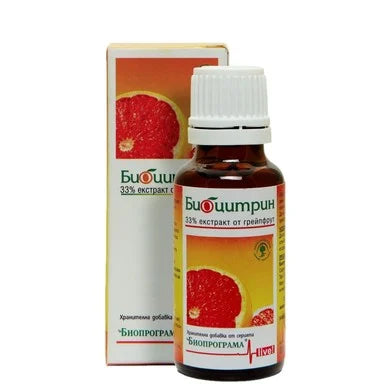 Биоцитрин 33% екстракт от грейпфрут х50 мл Биопрограма