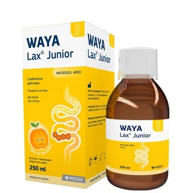 Waya Lax Junior Перорален разтвор при запек х250 мл Medis