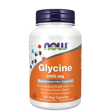 Глицин 1000 мг х100 капсули Now Foods