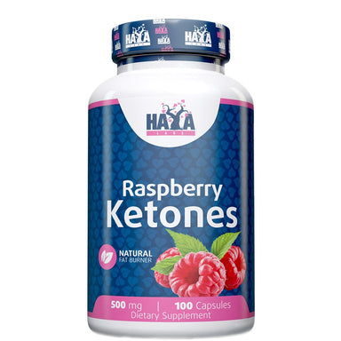 Haya Labs Малинови кетони 500 мг за изгаряне на мазнини x100 капсули