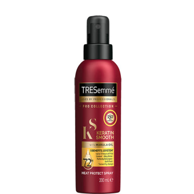 TREsemme Keratin Smooth Спрей за топлинна защита за непокорна и хвърчаща коса х200 мл