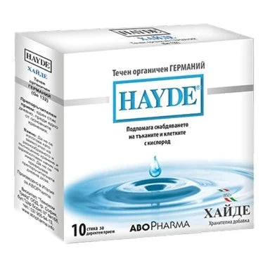 Hayde Течен органичен германий х10 стика Abopharma