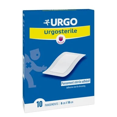 Urgo Urgosterile Стерилен пластир 10 см х8 см x10 броя