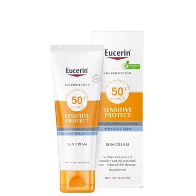 Eucerin Sensitive Protect Слънцезащитен крем за лице SPF50+ х50 мл